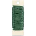 Darice Paddle Wire, 22-Gauge, Green, 38 Yards, 114 Ft