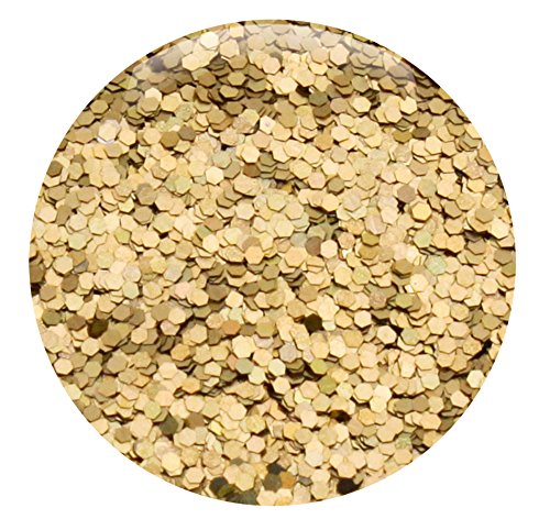 Beautiful Variety Of Holographic Silver and Gold Glitter! 6 PK Glitter Kit - Solvent Resistant & Great for Nail Art Polish, Gels, Acrylics Supplies - Quality Glitter Made in the USA! (10 Gram Jars)