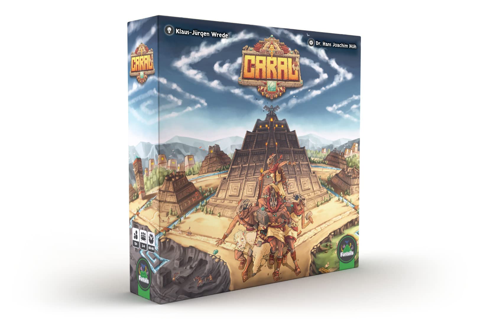 Caral by Funtails, a Strategy and War Board Game – 2-4 Players, 60 – 120 min, Age +12