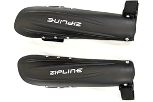 ZIPLINE SKI Zipline Forearm Guards for Ski Racers - Premium Downhill Poles Protector, Essential Race Gear for Enhanced Safety and Performance, Ideal for Competitive Skiers