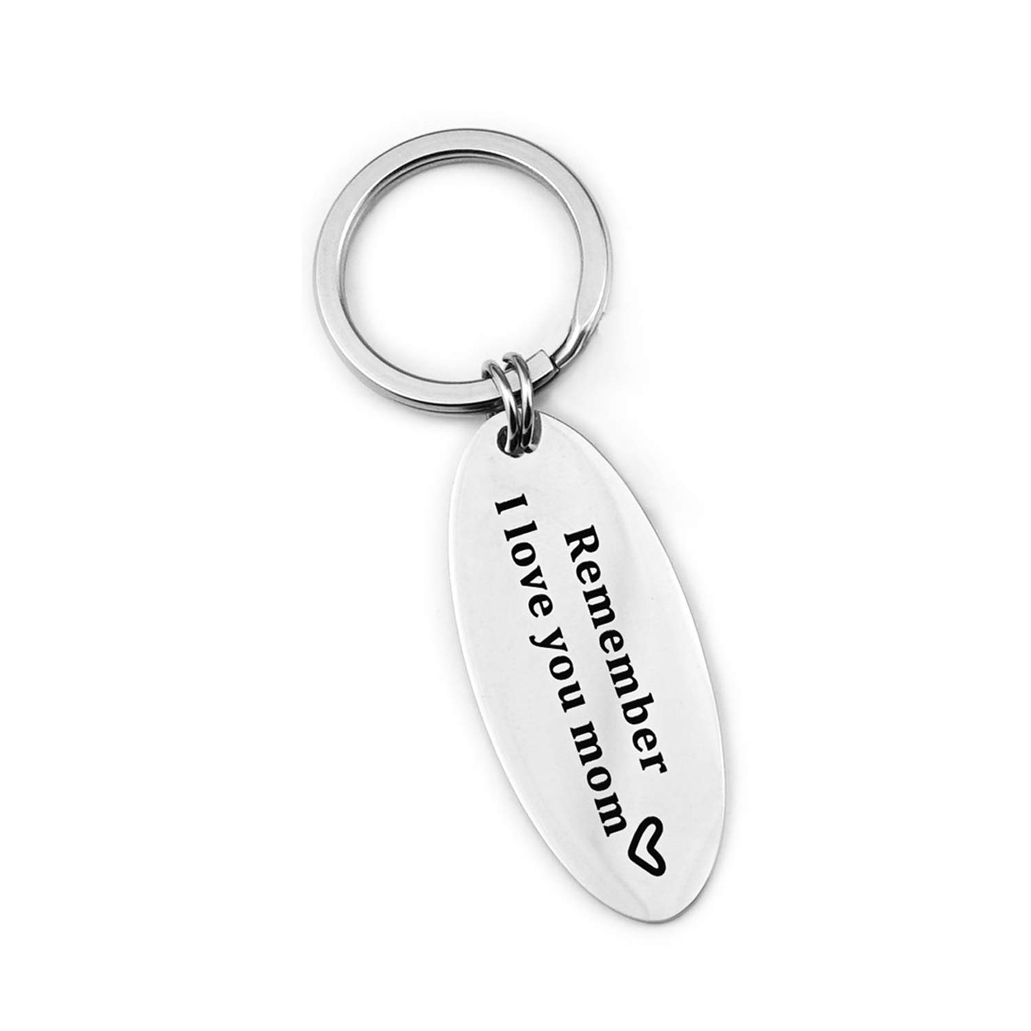 SEDEX Key Rings Tag Engraved I Love You Mothers Father Day Gifts from Daughter and Son Key Chains for Women Best Dad Mum Personalised Keychain Birthday Gifts (Key Chain)