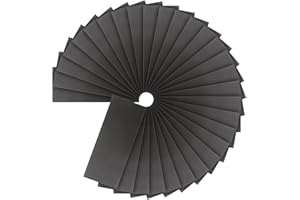 KQCXIK 30-Sheet 1000 Grit Wet Dry Sandpaper, 9 x 3-2/3 Inch Sand Paper Silicon Carbide Abrasive Sanding Sheets for Woodworking, Automotive and DIY Projects