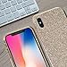 MILPROX Compatible for iPhone Xs MAX Case Glitter Luxury Shiny Sparkly Silm Bling Crystal Clear, 3 Layer Hybrid, Protective Soft Case Compatible for iPhone Xs MAX