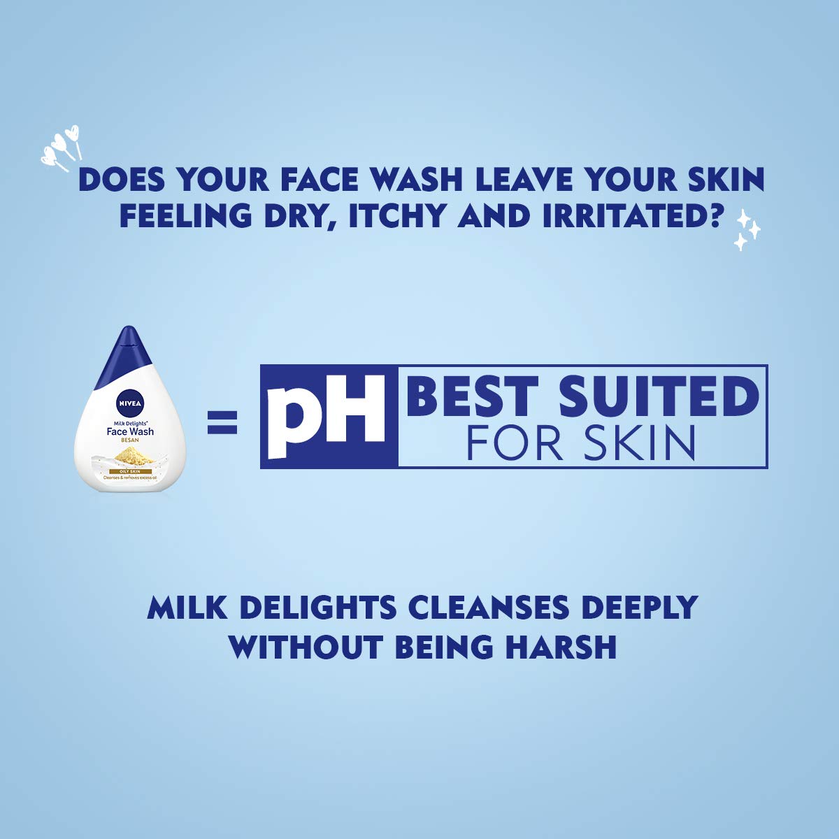 nivea face wash besan