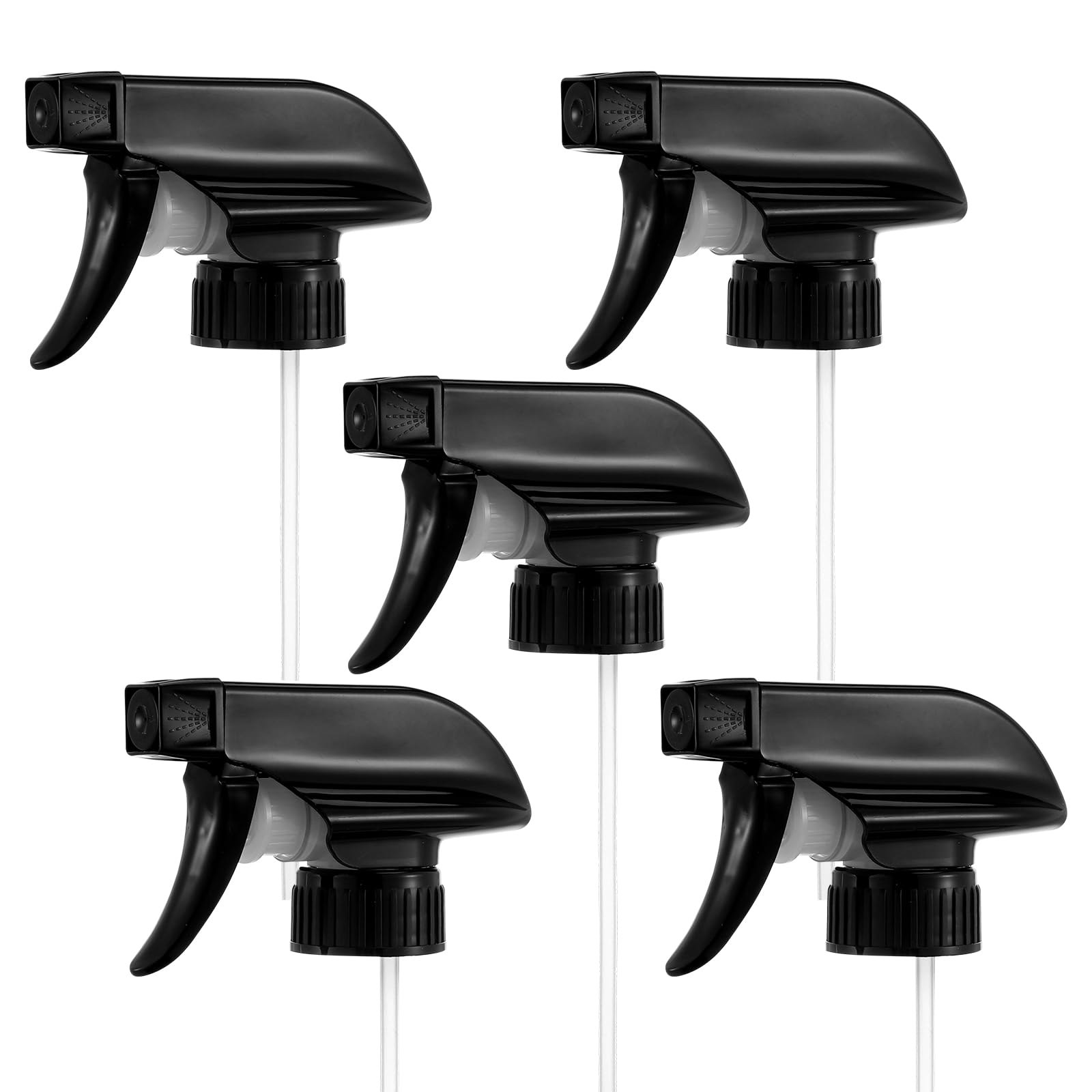 Photo 1 of 5 Pcs Spray Nozzle for Bottles Black Spray Bottle Nozzle Replacement Hose Sprayer Nozzle for 8 Oz and 16 Oz Spray Bottles Glass Spray Bottles
