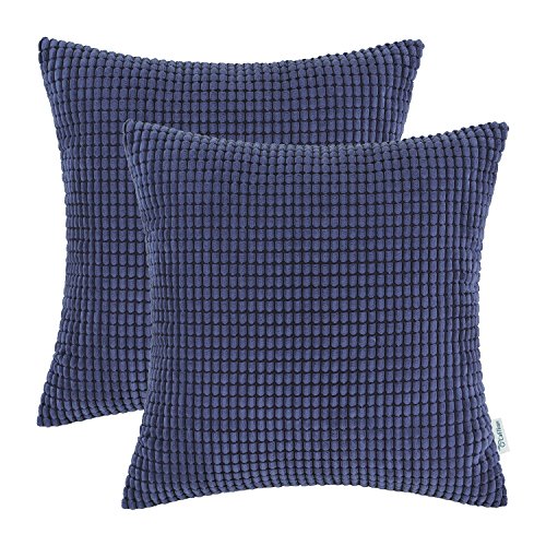 Pack of 2, CaliTime Cushion Covers Throw Pillow Cases Shells