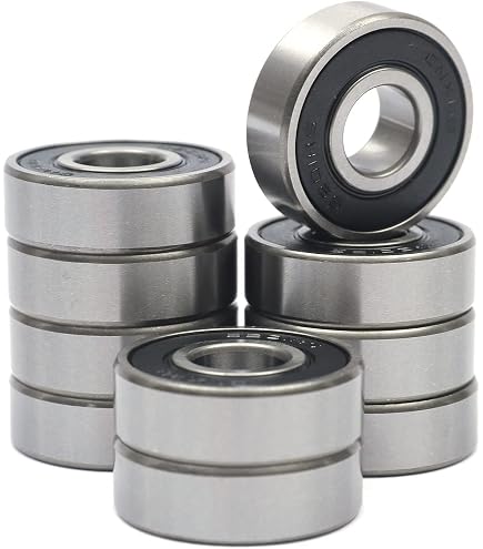 10pcs Bearing 6201 6201Z 6201ZZ 6201-2Z 12x32x10 AXK Shielded Deep