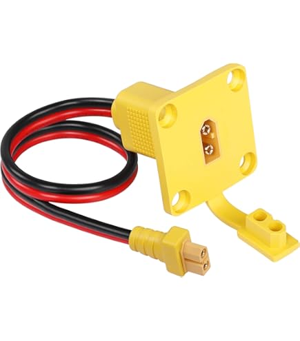 Amazon.com: CERRXIAN 1FT 12AWG XT60 Male Bare Wire with Mount