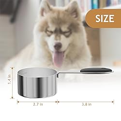 LEIFENY 2PCS 1/2CUP(118ml) Dog Cat Food