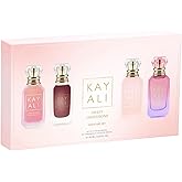 KAYALI Sweet Obsessions Miniature Perfume Gift Set &ndash; 4 x 10 mL Eau de Parfum &ndash; Vanilla Candy Rock Sugar | 42, Vanilla | 28, Yum Boujee Marshmallow | 81, and Fleur Majesty Rose Royale | 31