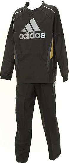 Amazon Co Jp Adidas アディダス キッズ ジュニア ピステ上下 O O ブラック ライトオールドゴールド 160 スポーツ アウトドア