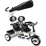 triciclo para gemelos