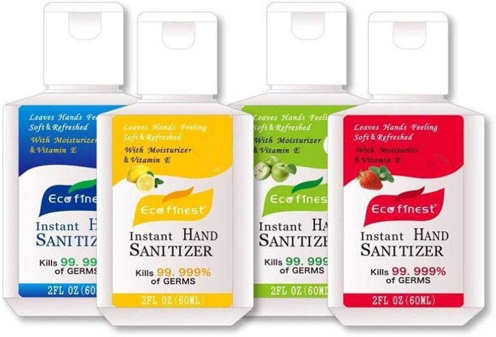 AIEason 4PC 240ML Rinse-Free Hand Cleanser Portable Refreshing Travel Size Hand Soap Gel, Instant Skin Cleansing Quick-Drying Gel Disposable Hand Gel Soft and Non-irritating Hand Gel