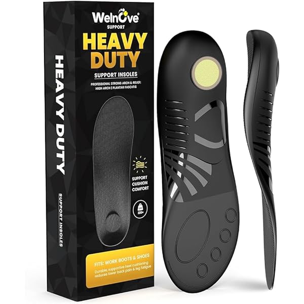 Plantar Fasciitis Insoles Work Boot Insoles For All Day Welnove