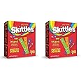 Skittles Singles To Go Variety Pack, Powdered Drink Mix, Zero Sugar, Low Calorie, Includes 4 Flavors: Green Apple, Strawberry, Grape, Orange, 1 Box (30 Single Servings) (Pack of 2)
