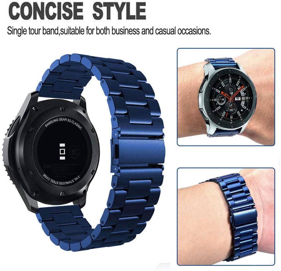 DEALELE Strap Compatible with Samsung Galaxy Watch 46mm / Galaxy 3 45mm - Image 3