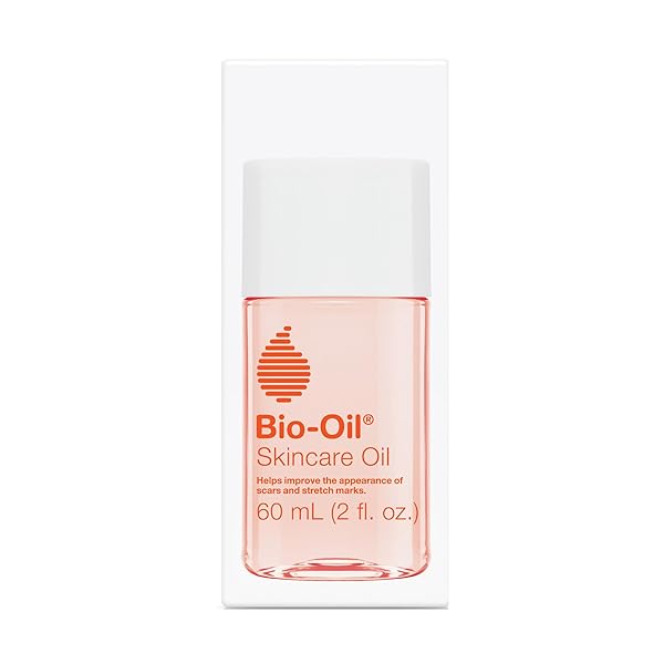 BIO-OIL SKINCARE BODY OIL SERUM, FACE AND BODY MOISTURIZER WITH VITAMIN E & A, FOR SCARS, STRETCH MARKS, SENSITIVE SKIN, ALL SKIN TYPES, DERMATOLOGIST RECOMMENDED, NON-COMEDOGENIC, 2 OZ
