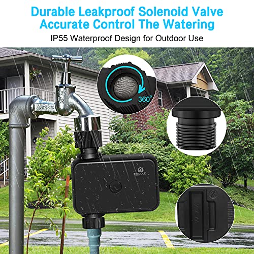 IRRIGOLD Bluetooth Sprinkler Timer, IP55 Waterproof Hose Timer Manual