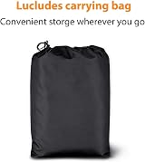 Tonhui Lawn Tractor Cover 183x137x117cm Waterproof Dust Wind Resistant view 6