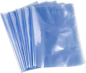 Shrink Wrap Bags,12x16 Inches 20Pcs PVC Clear Heat Seal Shrink Wrap for Book,Bath Bombs,Film DVD/CD,Gift,Candles,Shoes,Soap,Bottles,Crafts and DIY Crafts