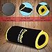iTaoBest Waist Trimmer Belt Adjustable Weight Loss Wrap Support Workout Belly Fat Burner for Women & Men Black+Yellow
