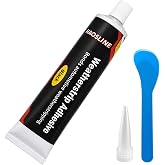 HAOSLINE Black Weatherstrip Adhesive for Automotive Rubber &amp; Metal Bonding,3.38 FL OZ.(100 ML)