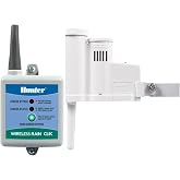 Hunter Rain-Clik WRCLIK Wireless Rain/Freeze Sensor for Sprinkler System | Wireless rain/freeze shutoff sensor for most sprinkler controllers; gutter, wall, fence, or eave mounting