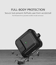 Ljusmicker AirPods 3rd Gen Case Cover with Cleaner