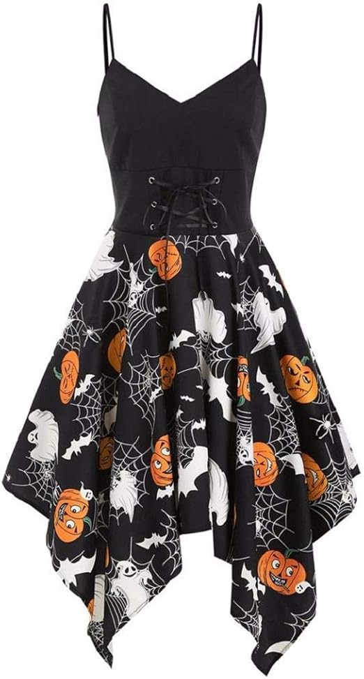 Halloween Kostüm Damen Kleid - Kürbis Design Für Schwangere
