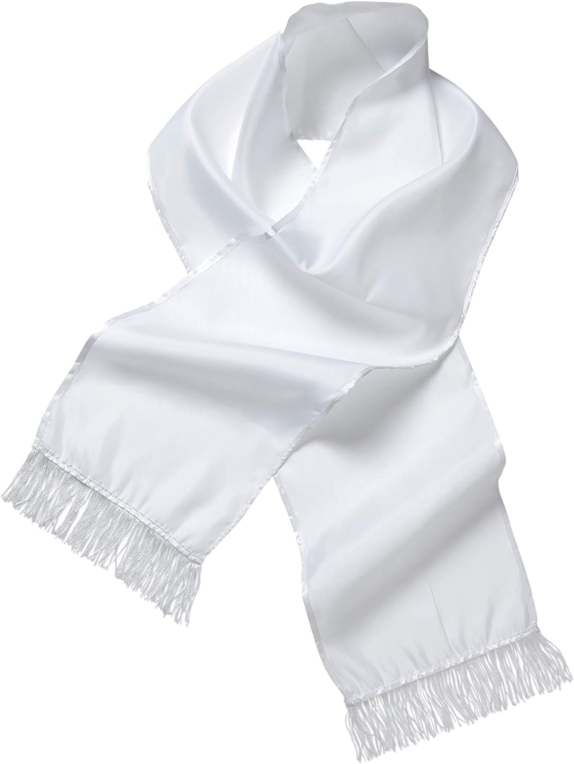 white scarf