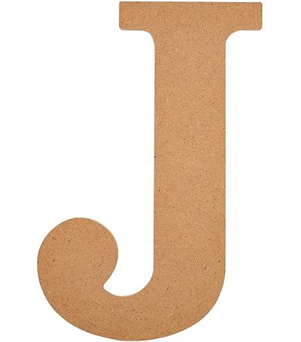 8 Inch Wooden Letter E - Curlz Girl Font Unfinished MDF Cutout For Crafting & Decor