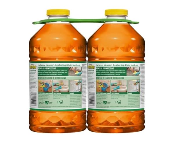 PINE-SOL ALL PURPOSE CLEANER JUGS, PINE, 100 FL OZ, (PACK OF 2)