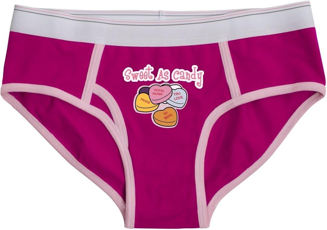 Sweet As Candy Boyfriend Brief Underwear at Amazon Women’s Clothing store