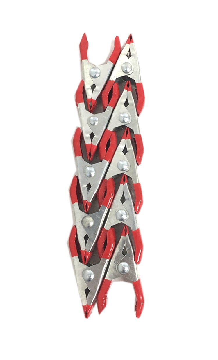 Photo 1 of 2" Inch Mini Clips Metal Spring Clamps (10PC)