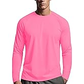 Zengjo Mens Long Sleeve Workout Shirts Moisture Wicking Running Athletic Sport Performance T-Shirt Lightweight SPF Sun Shirt
