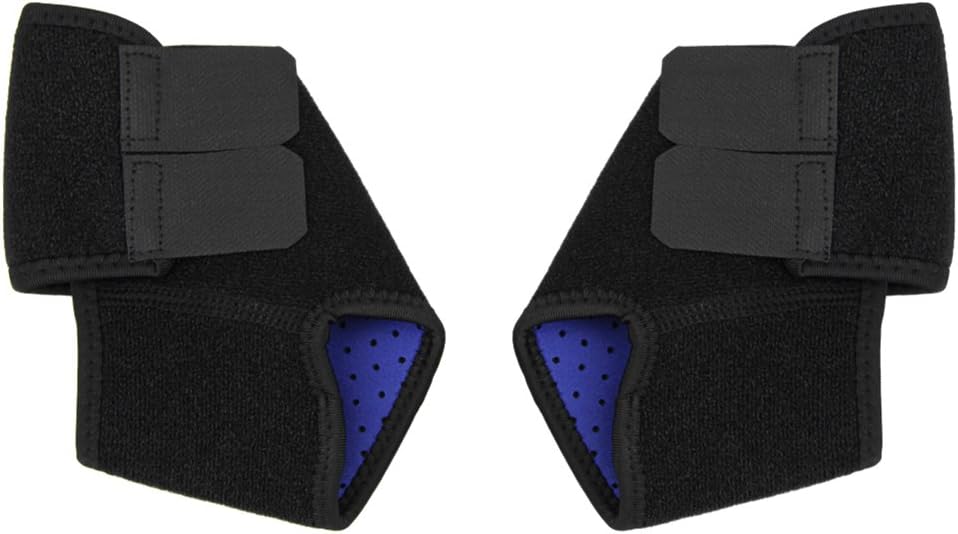 2 Pack Kids Child Adjustable Nonslip Ankle Tendon Compression Brace Sports Dance Foot Support Stabilizer Wraps Protector Guard for Injury Prevention & Protection for Sprains, Sore or Weak Ankles: Health & Personal Care