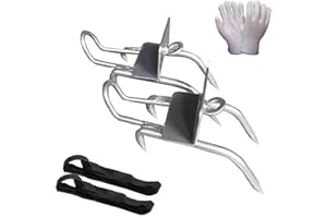 MIZHAO Tree Climbing Spikes Kit,Tree Climbing Gear Arborist Tree Climbing Kit for Tree Work, Climbing, Sports, Working