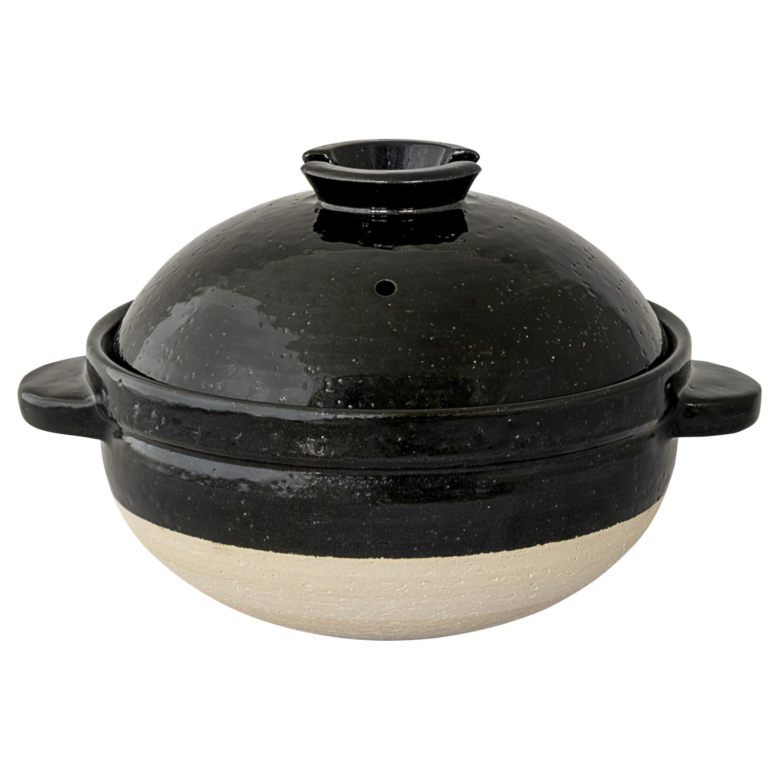 長谷園 かまどさん 土鍋 三合炊き 直径約24×高さ16cm 伊賀焼 ご飯 炊飯 ごはん 炊き方レシピ付き 機能土鍋 ご飯鍋 炊飯鍋 日本製 長谷製陶 ACT-01商品画像