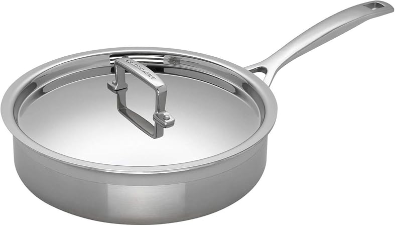 Le Creuset 3-Ply Stainless Steel Sauté 