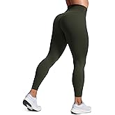 CRZ YOGA Secretsculpt Butterlift Workout Leggings 25" - No Front Seam High Waisted Womens Yoga Pants Booty Scrunch Butt