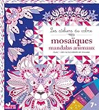 ADC - pochette mosaiques - mandalas animaux by 