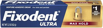 Fixodent Ultra Max Hold Dental Adhesive 2.2 oz Brand New