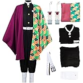 Buyoem Anime Cosplay Adult Costume Halloween Cloak Kimono Accessories Set Outfit