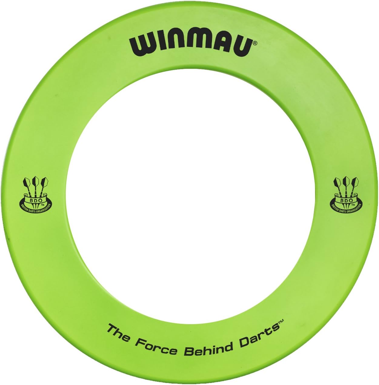 WINMAU Dartboard Surround Black - White - Blue - Red - Green - Orange - New 2017 (Green)