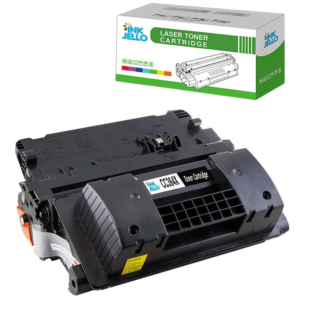 InkJello Remanufactured Toner Cartridge For Printer, Compatibile with HP P4015dn P4015n P4015tn P4015x P4515n P4515tn P4515x P4515xm CC364X (Black)