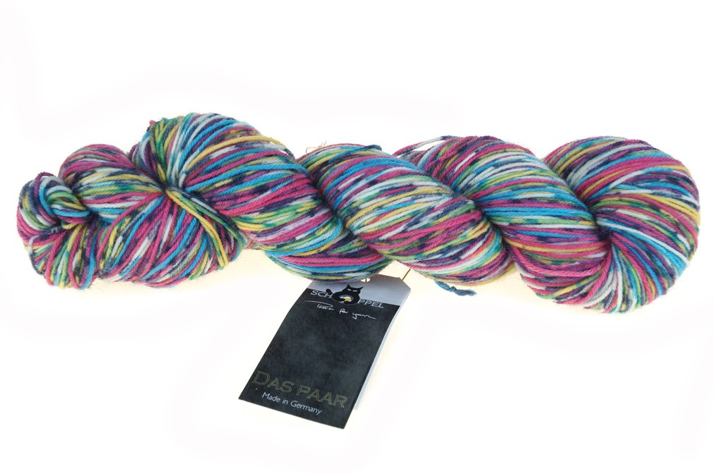 Schoppel-Wolle Das Paar, Wool mix, 2321 Hobby Gardner, 13 x 13 x 8 cm
