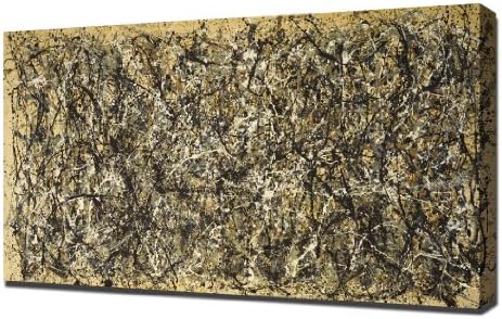 Jackson Pollock - One Number 31 1950 - Canvas Art Print Reproduction