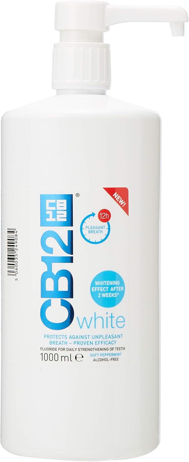 CB12 Whitening Mouthwash, 1L Amazon.co.uk Health & Personal Care