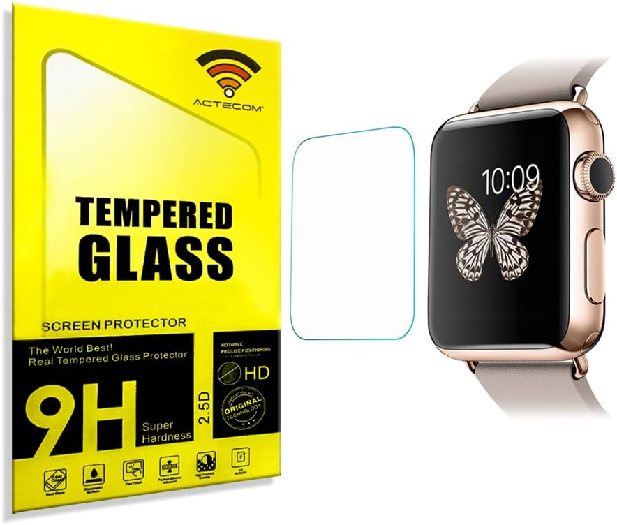 actecom® Protector DE Pantalla 38 MM para Apple Watch Serie 3 ...