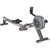 MAJOR FITNESS Drone R1 Indoor Rowing Machine, 10-Level Adjustable Resistance Rower, Quiet Smooth Aluminum Rail, 330LB Weight Capacity, Foldable Design for Home Gym Cardio Workout